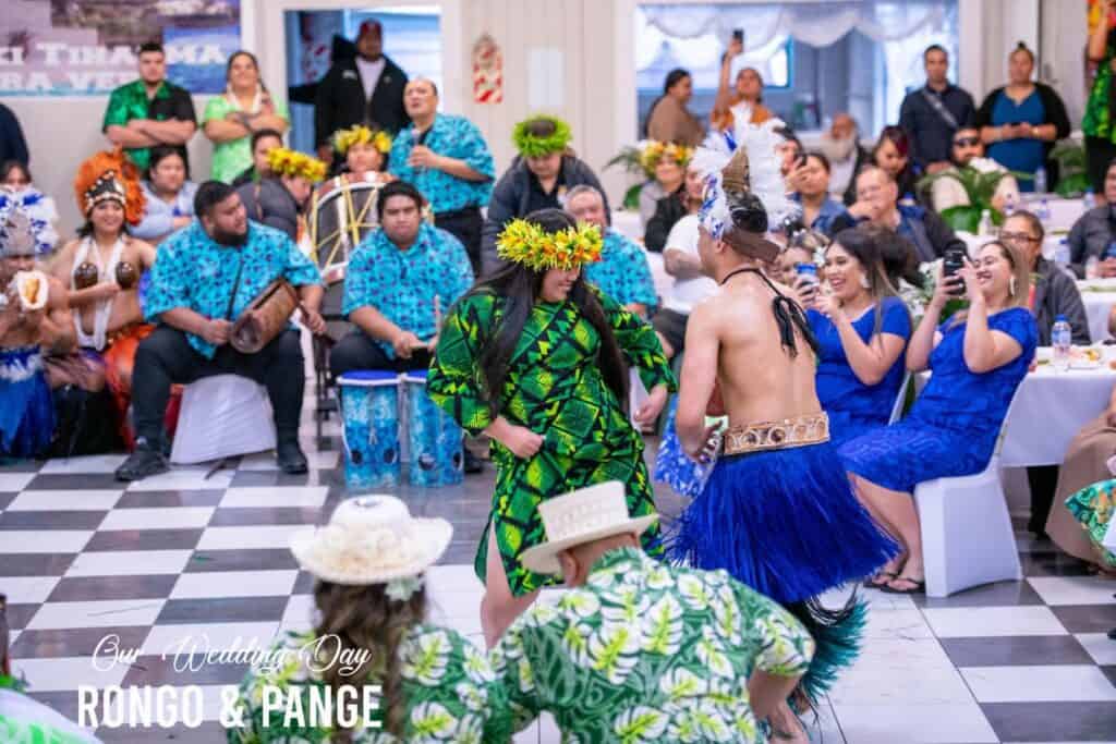 Cook Islands Dance Group at Wedding in Auckland