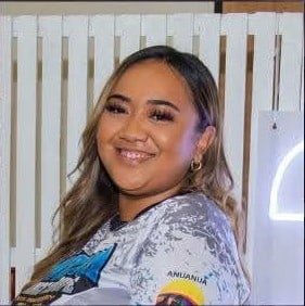 Cook Islands Dance Team Member Destiny Kiria